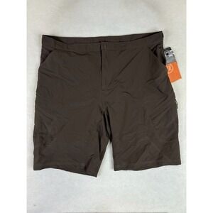 Novara Airmesh Chamois Shorts Men's 2XL Brown 11" Inseam Cycling Padded NEW